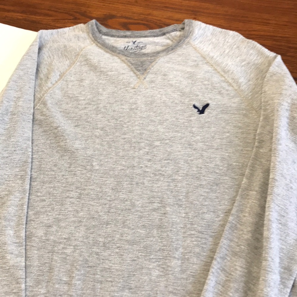 American Eagle Long Sleeve Thermal T-Shirt